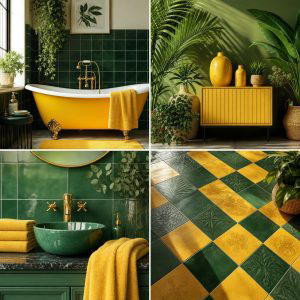 20 Yellow and Green Bathroom Ideas for a Fresh Look