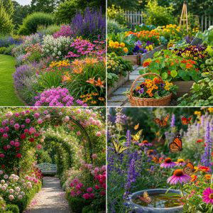 21 Cottage Garden Ideas Full of Whimsical Blooms