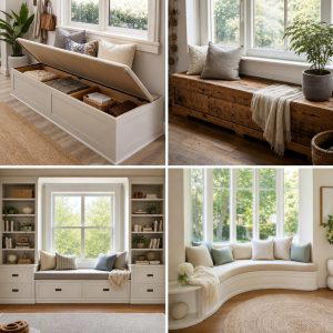 21 Cozy Window Seat Ideas for Reading Nooks and Storage