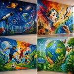 21 Creative School Mural Ideas to Inspire Students
