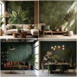 21 Dark Green Accent Wall Ideas for Dramatic Interiors