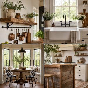 21 Farmhouse Kitchen Ideas for a Cozy Timeless Look