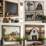 21 Farmhouse Wall Decor Ideas for Rustic Charm and Warmth