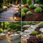 21 Front Yard Landscaping Ideas With Rocks and Mulch