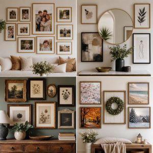 21 Gallery Wall Ideas to Display Art and Memories
