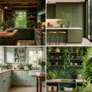 21 Green Kitchen Cabinet Ideas for a Vibrant Culinary Space