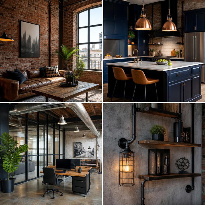 21 Industrial Interior Design Ideas for Urban Chic Spaces