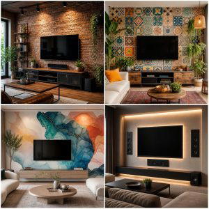 21 Innovative TV Wall Ideas to Maximize Living Room Space