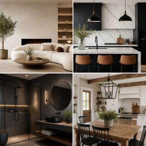 21 Modern Black Shiplap Fireplace Design Inspirations
