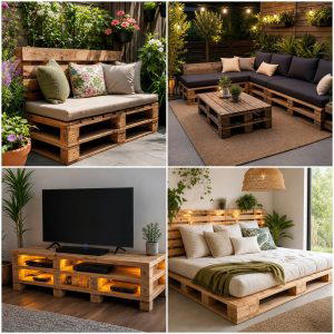 21 Pallet Furniture Ideas for Eco-Friendly Home Upgrades