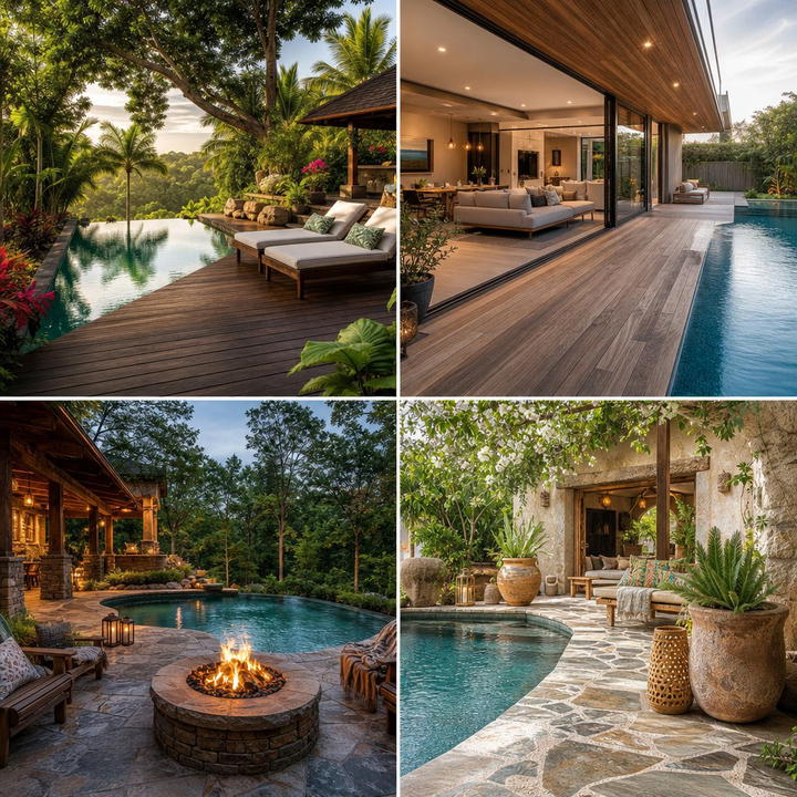 21 Pool Deck Layouts for Safe & Stylish Swimming Areas