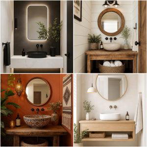 21 Powder Room Designs for Stylish Small Bathroom Spaces