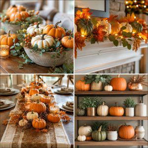 21 Pumpkin Decor Concepts for Autumn-Inspired Home Styling
