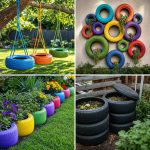 21 Recycled Tyre Garden Art Ideas for Eco-Conscious Spaces