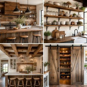 21 Rustic Kitchen Concepts for Warm Farmhouse-Inspired Designs