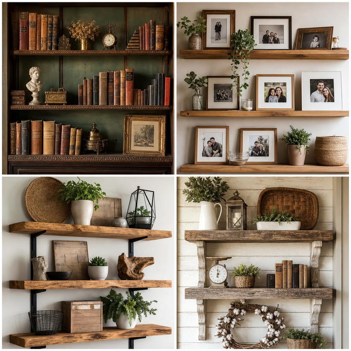 21 Shelf Decor Ideas to Organize and Elevate Your Spaces
