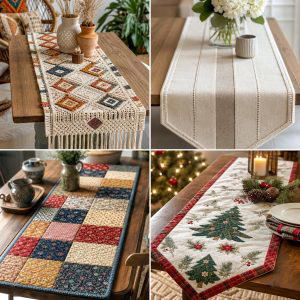 21 Unique Table Runner Ideas to Enhance Your Dining Experience