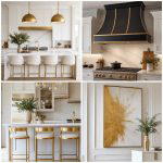 21 White and Gold Kitchen Ideas for Timeless Elegance