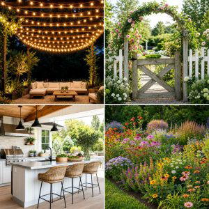 25 Backyard Decorating Ideas With Farmhouse Accents to Try