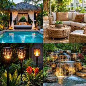 25 Backyard Decorating Ideas With Tropical Accents To Try