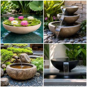25 Backyard Decorating Ideas With Water Bowls