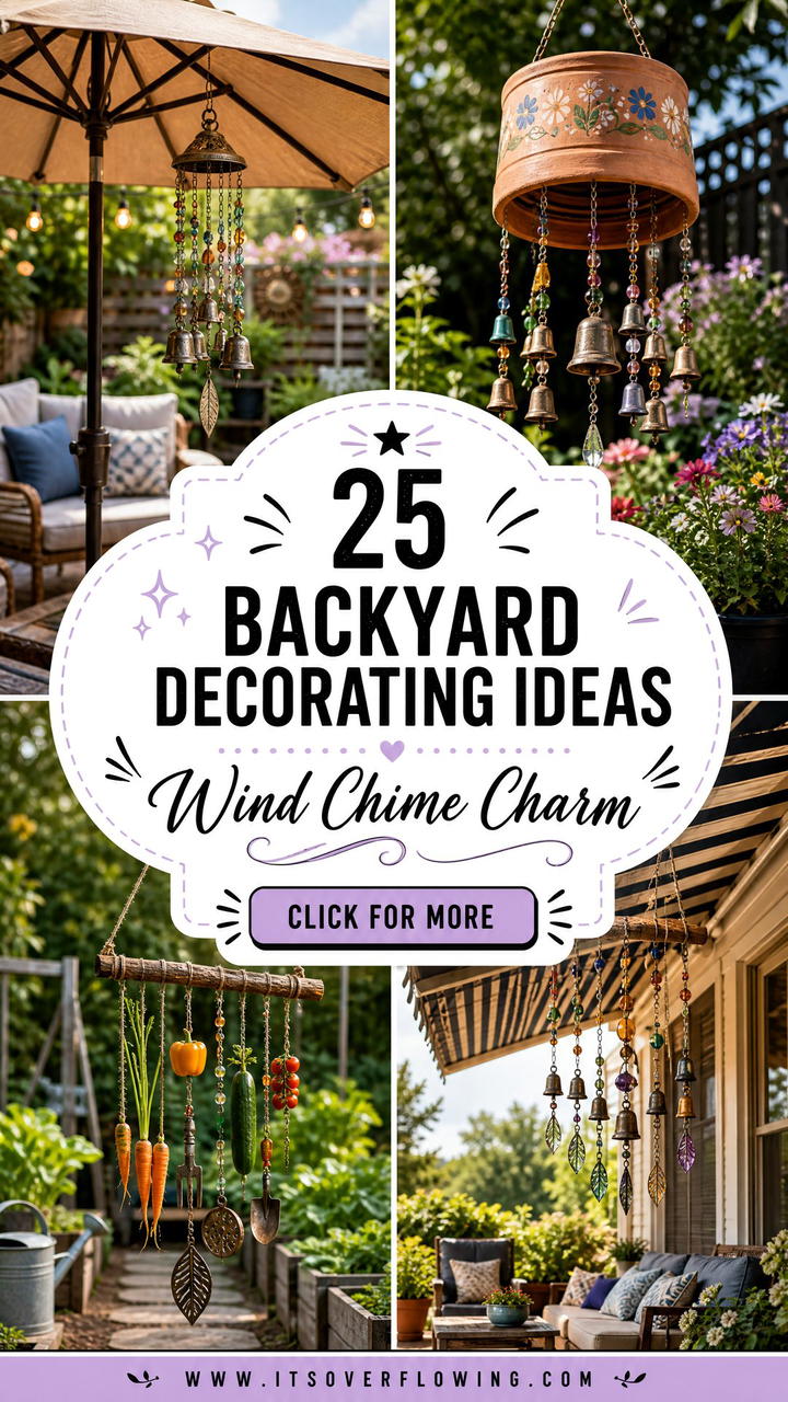 25 Backyard Decorating Ideas With Wind Chimes - 25 Backyard Decorating Ideas With Wind Chimes