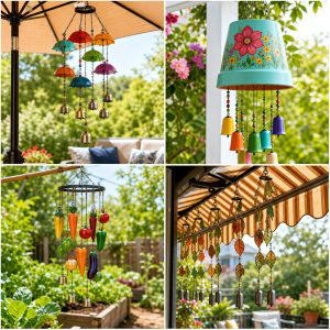 25 Backyard Decorating Ideas With Wind Chimes