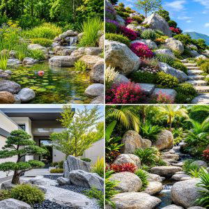 25 Backyard Ideas With Boulder Accents for Natural Drama