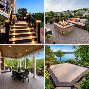 25 Backyard Ideas With Composite Deck for Sleek Outdoor Living