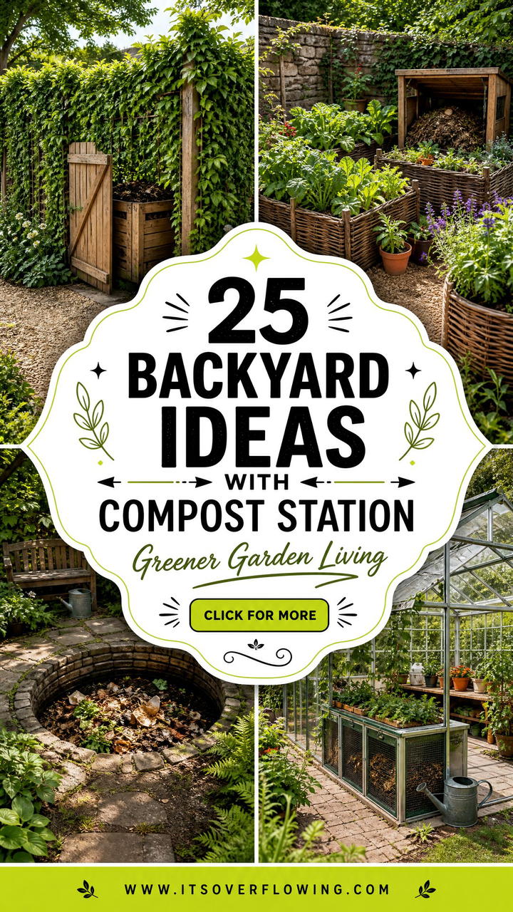 25 Backyard Ideas With Compost Station for Greener Living - 25 Backyard Ideas With Compost Station for Greener Living