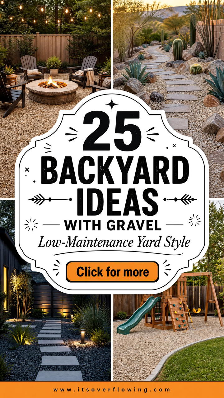 25 Backyard Ideas With Gravel for a Low-Maintenance Yard - 25 Backyard Ideas With Gravel for a Low-Maintenance Yard