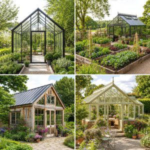 25 Backyard Ideas With Greenhouse for Fresh Garden Style