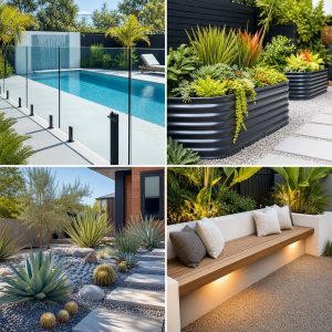 25 Backyard Ideas With Modern Landscape for Sleek Style