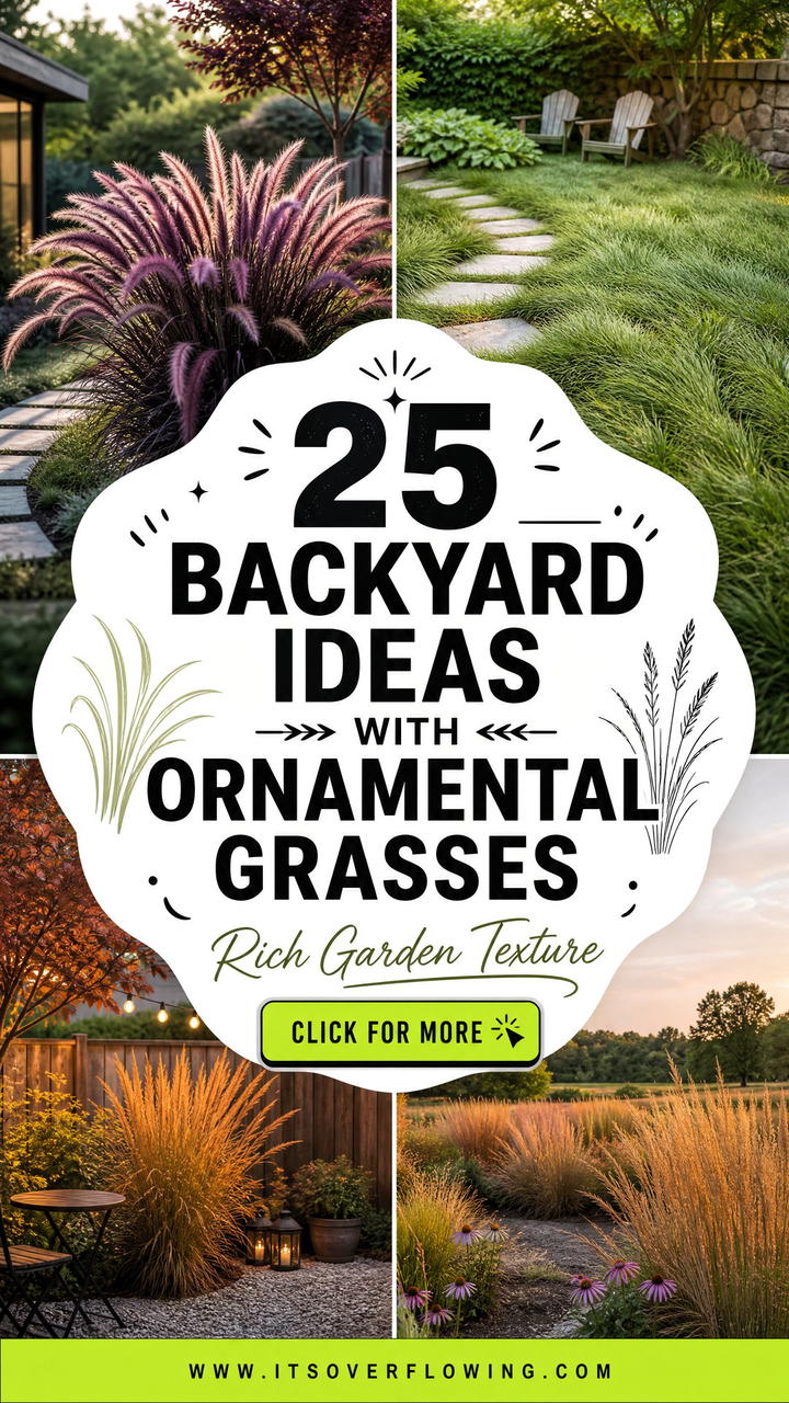 25 Backyard Ideas With Ornamental Grasses Rich Texture - 25 Backyard Ideas With Ornamental Grasses Rich Texture