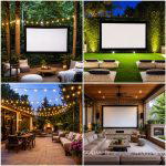 25 Backyard Ideas With Outdoor Movie Setup for Cozy Nights