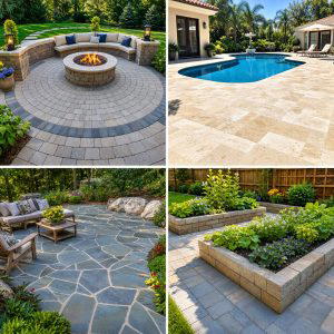 25 Backyard Ideas With Pavers for Beautiful Patios and Paths