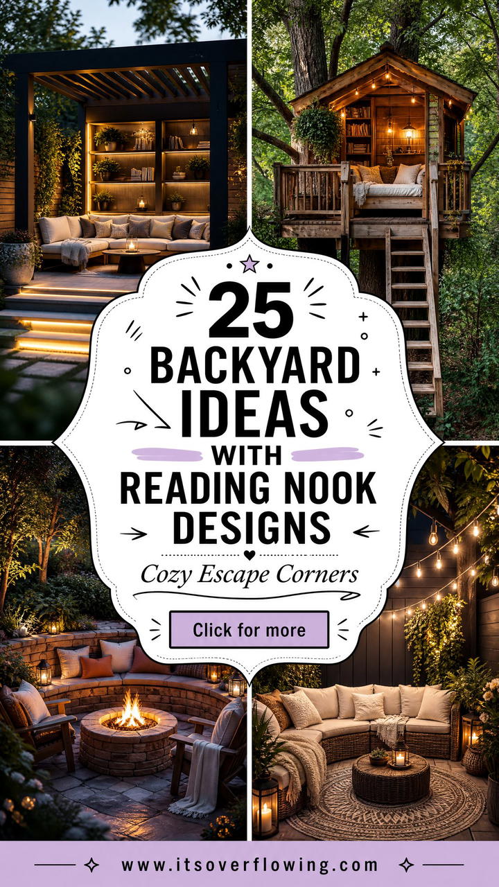 25 Backyard Ideas With Reading Nook Designs for Cozy Escapes - 25 Backyard Ideas With Reading Nook Designs for Cozy Escapes