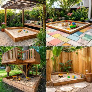 25 Backyard Ideas With Sandbox Designs for Fun Family Spaces