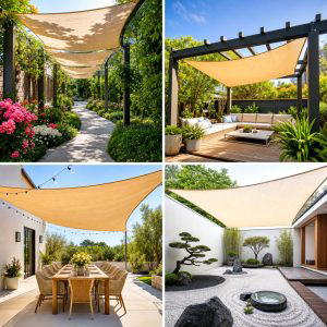 25 Backyard Ideas With Shade Sail Designs for Cool Summer Style