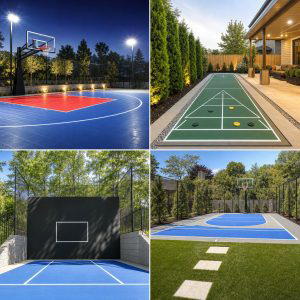 25 Backyard Ideas With Sports Court Designs for Active Families