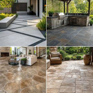 25 Backyard Ideas With Stamped Concrete for Beautiful Patios