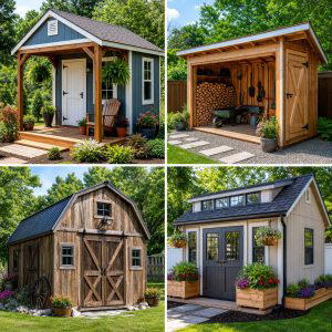 25 Backyard Ideas With Storage Shed Solutions for Tidy Yards