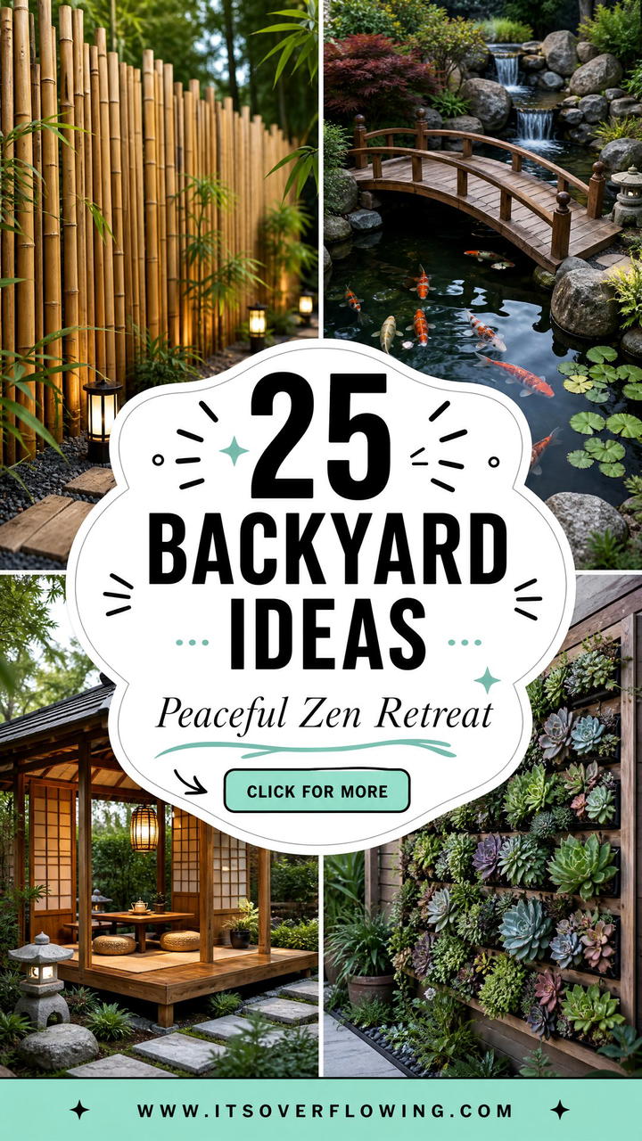 25 Backyard Ideas With Zen Style for a Peaceful Retreat - 25 Backyard Ideas With Zen Style for a Peaceful Retreat