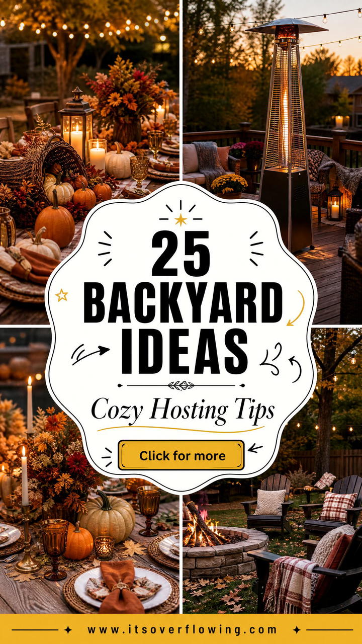 25 Backyard Ideas for Fall Gatherings Cozy Hosting Tips - 25 Backyard Ideas for Fall Gatherings: Cozy Hosting Tips