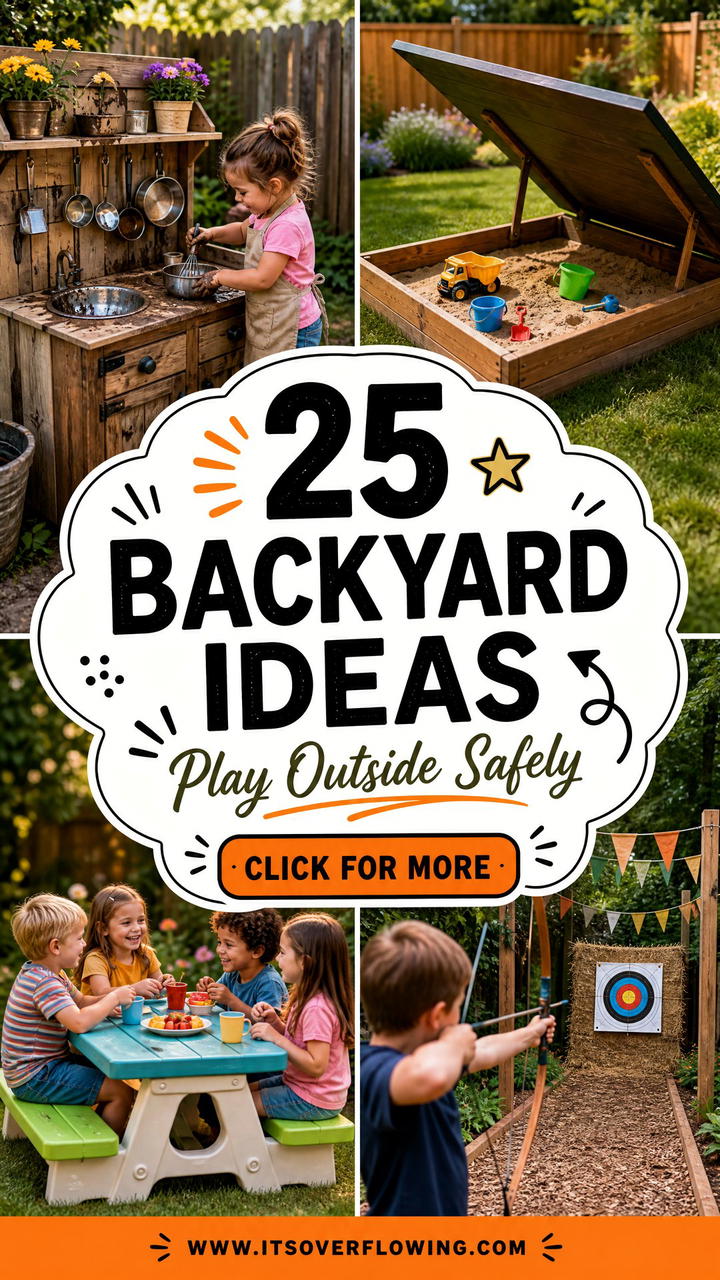 25 Backyard Ideas for Kids Fun and Safe Outdoor Play - 25 Backyard Ideas for Kids: Fun and Safe Outdoor Play