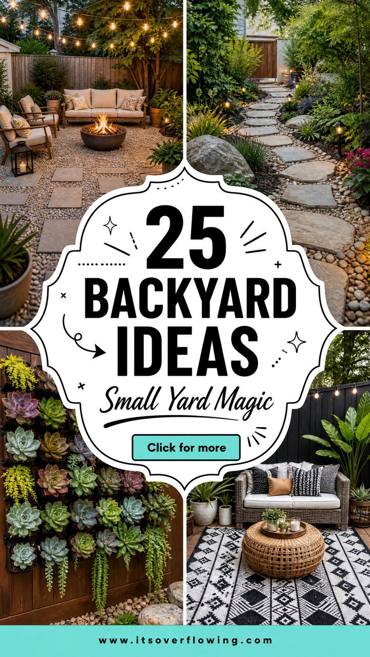 25 Backyard Ideas for Small Yards That Feel Spacious - 25 Backyard Ideas for Small Yards That Feel Spacious