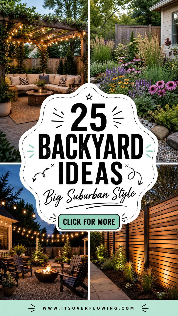 25 Backyard Ideas for Suburban Homes With Big Style - 25 Backyard Ideas for Suburban Homes With Big Style