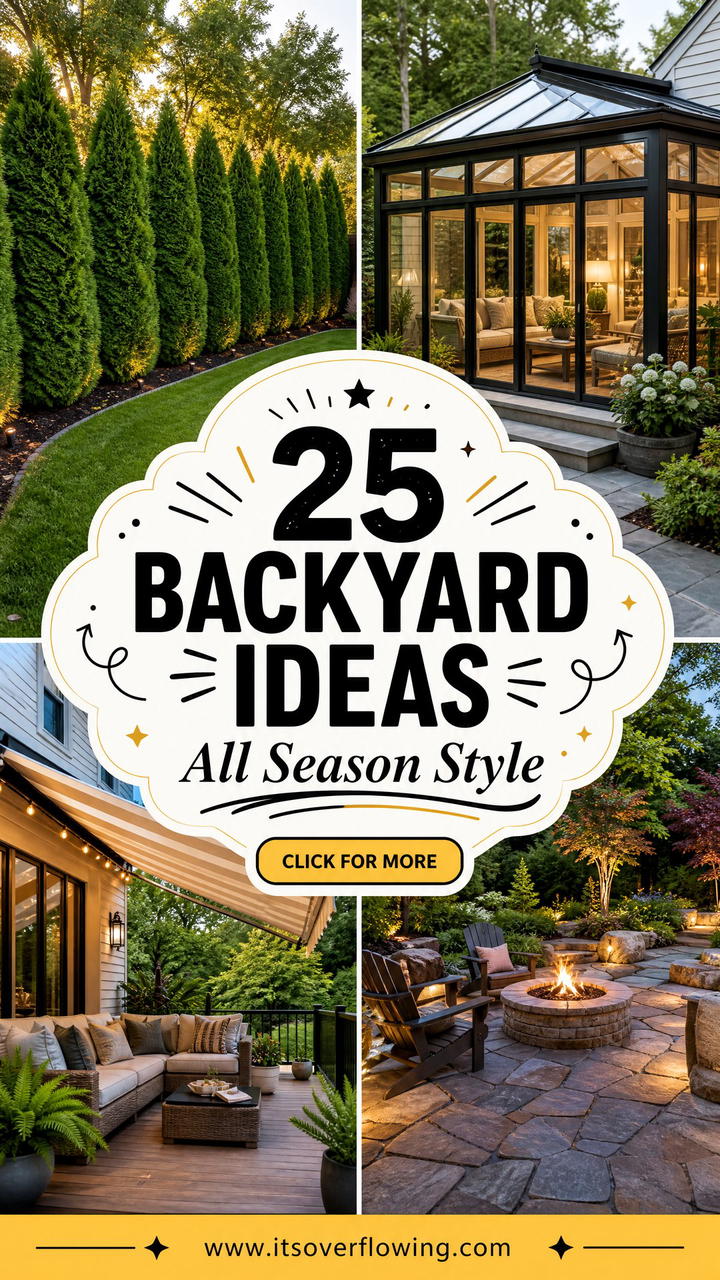 25 Backyard Ideas for Year Round Use in Every Season - 25 Backyard Ideas for Year Round Use in Every Season