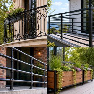 25 Balcony Railing Design Ideas for Safety and Style