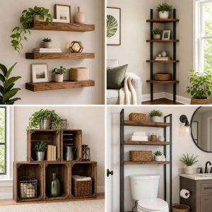 25 Bathroom Shelf Ideas for Organized and Stylish Storage